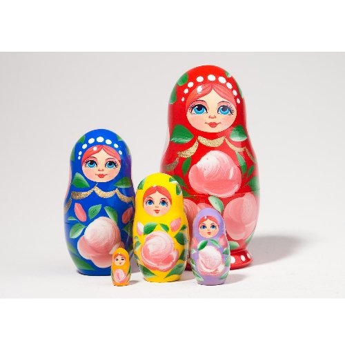 Art Doll "Rainbow" 5pc. - 4"