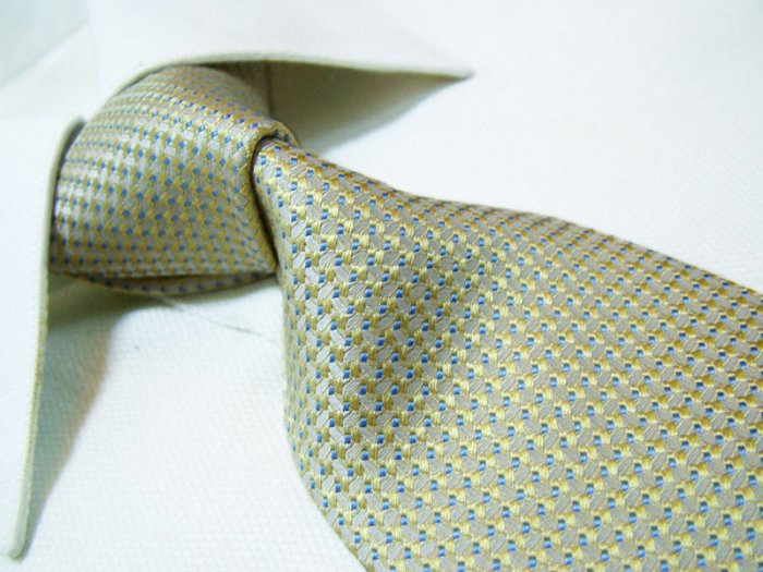 Nexus 100% silk yellow tie SW2627