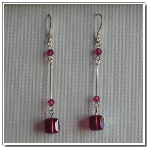 Straight Cube Earrings