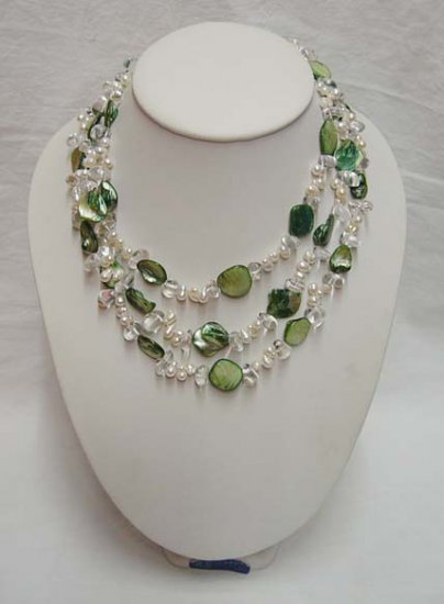 Shining Sea Pearl Beads Beautiful String Necklace