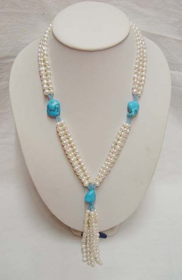 Shining Sea Pearl Beads Beautiful String Necklace