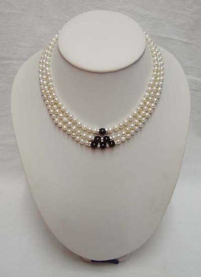Shining Sea Pearl Beads Beautiful String Necklace