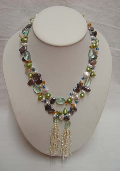 Shining Sea Pearl Beads Beautiful String Necklace