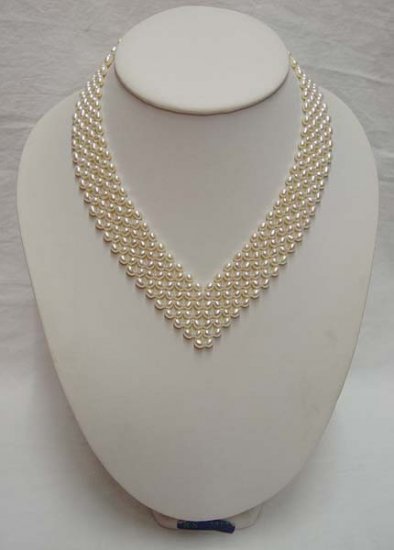 Shining Sea Pearl Beads Beautiful String Necklace