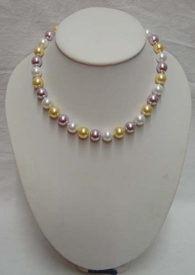 Shining Sea Pearl Beads Beautiful String Necklace