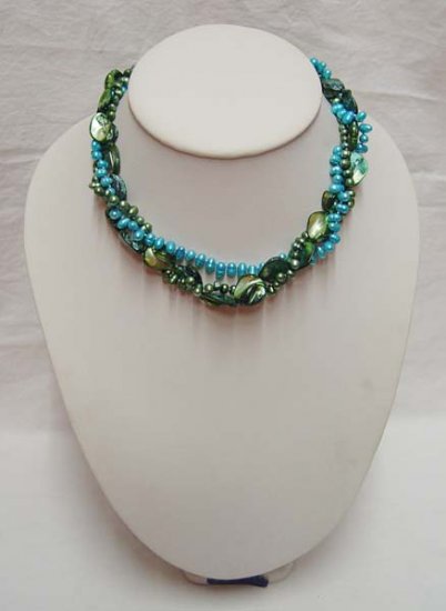 Shining Sea Pearl Beads Beautiful String Necklace