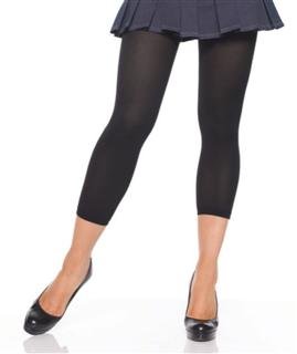 Leg Avenue opaque footless tights black one size