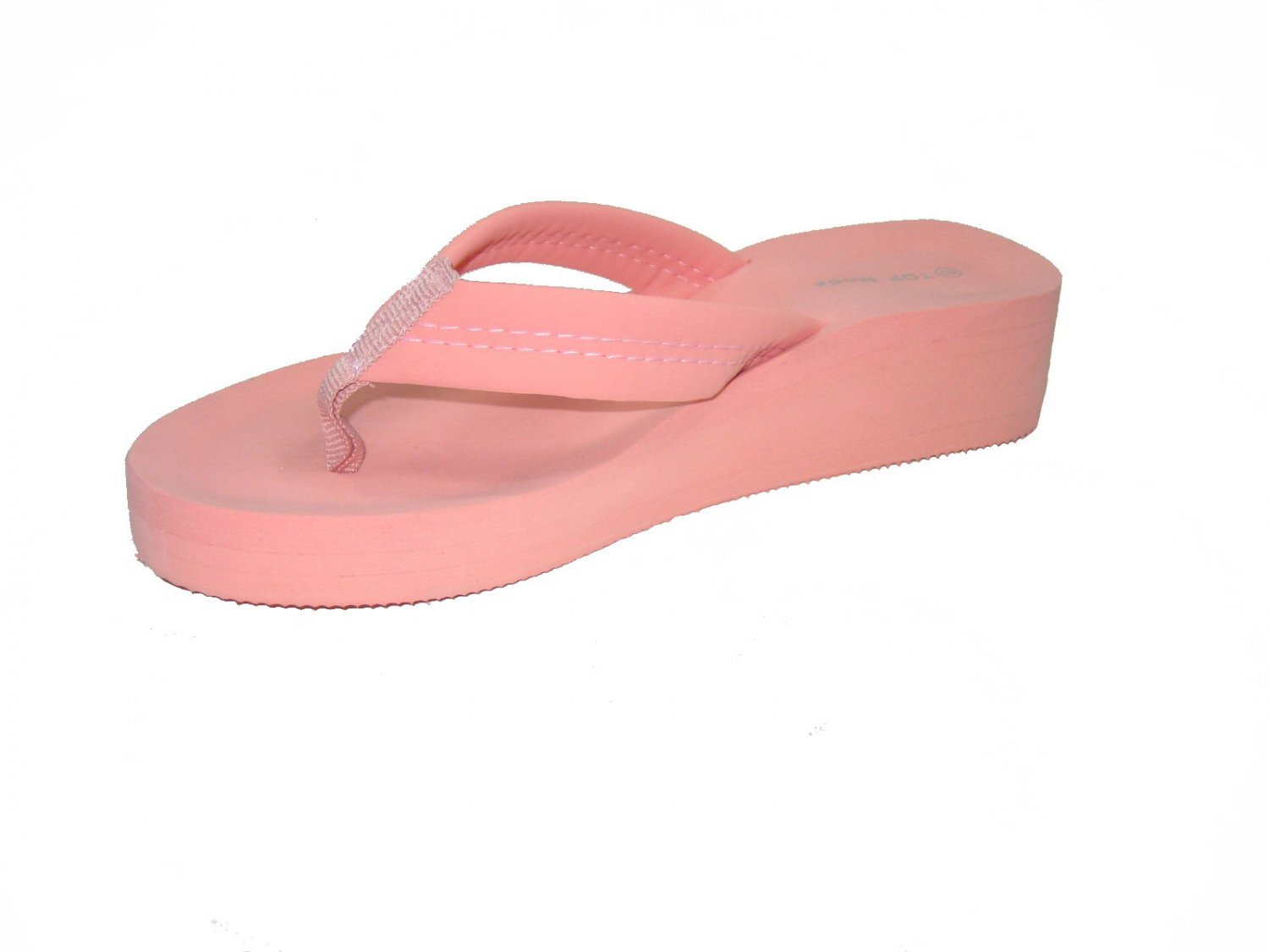 Top Moda TG5 lightweight platform EVA foam flip flops thong beach