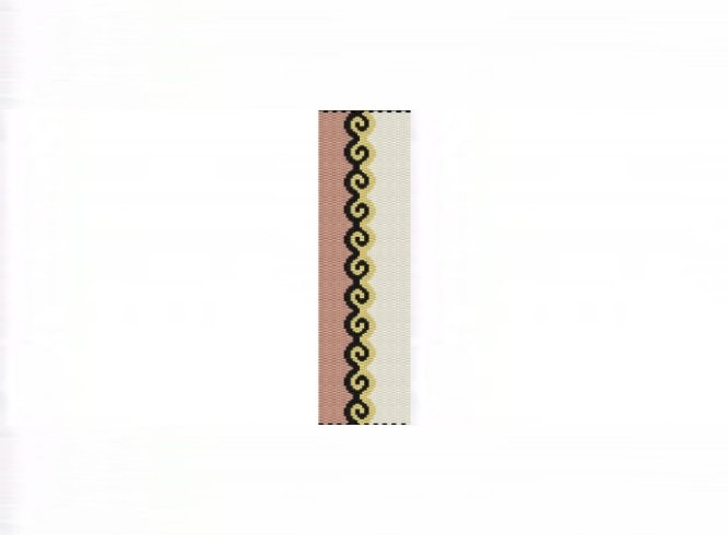 3E Tessellation #1 Bracelet - 2 Drop Even Count Peyote Bead Pattern