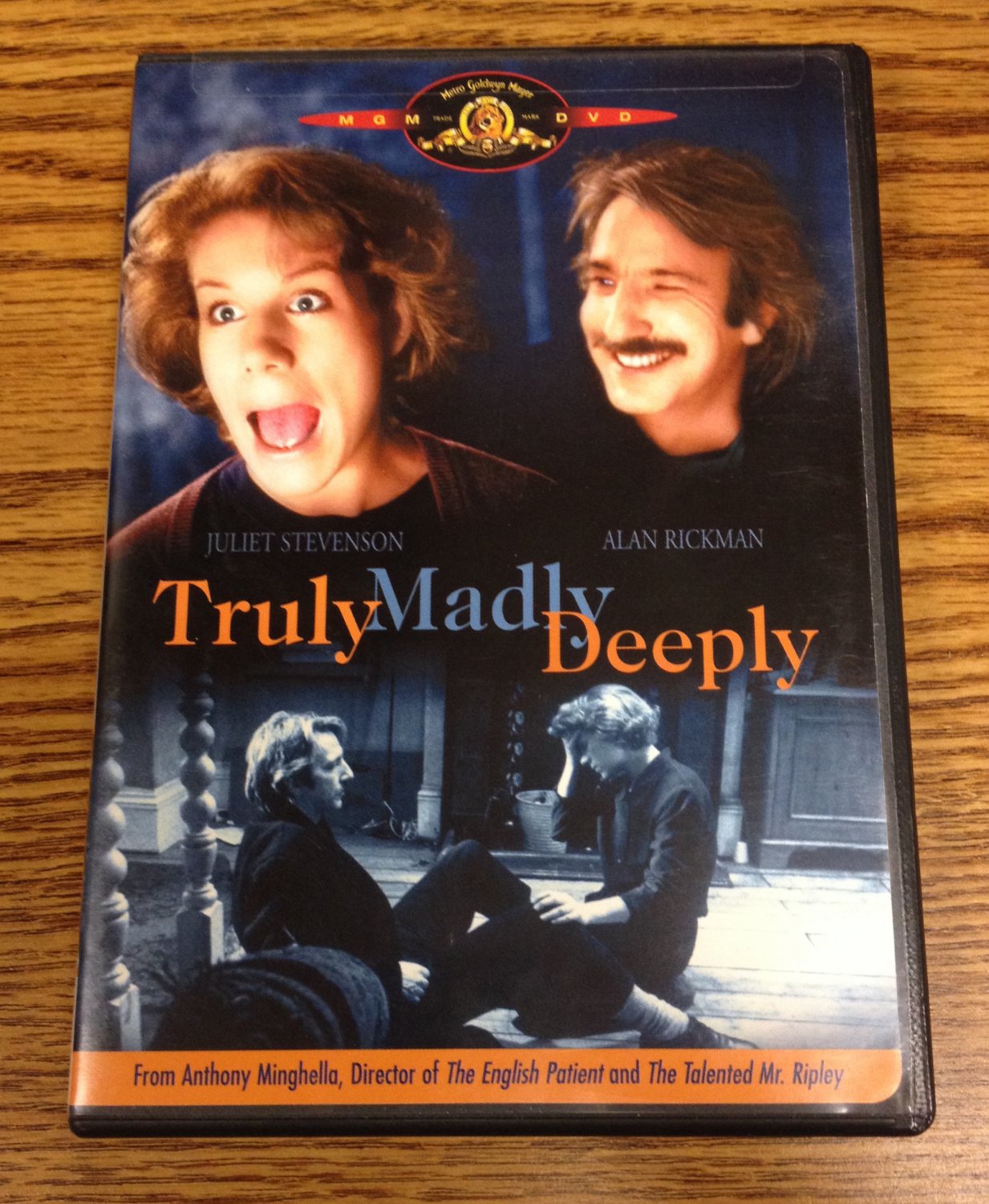 Truly, Madly, Deeply RARE OOP! Alan Rickman, Juliet Stevenson. w/ Insert! (DVD)
