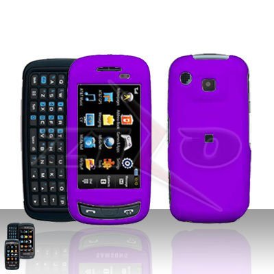 Purple Hard Case Snap on Cover for Samsung Impression A877