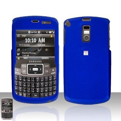 Blue Cover Case Hard Case Snap on Protector for Samsung Jack i637