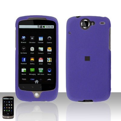 HTC Google Nexus One Purple Case Cover Snap on Protector