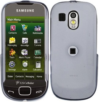 Clear Transparent Cover Case Snap on Protector for Samsung Calibur R850