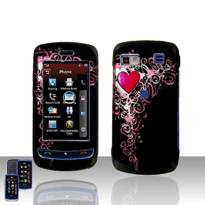 Heart Design Cover Case Hard Case Snap on Cover for LG Xenon GR500