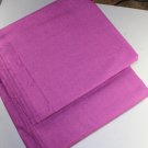 Poly Rayon Linen Dark Purple-VINTAGE FABRIC 2.75 YD