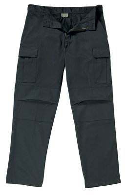 5770 ULTRA FORCE ZIP FLY BLACK BDU PANTS XLARGE
