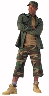 8361 ULTRA FORCE WOODLAND CAPRI PANTS XLARGE