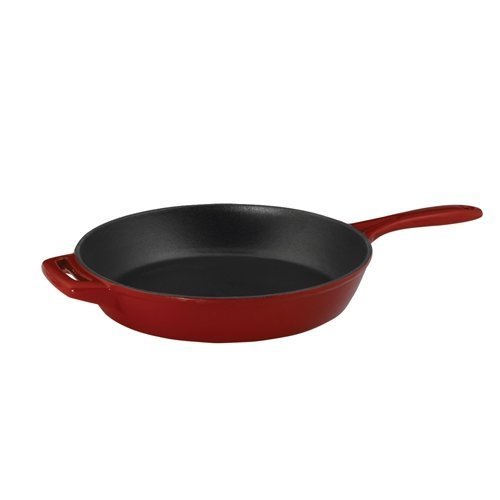 Saute Pan 12`` Porcelain Enameled \Cast Iron