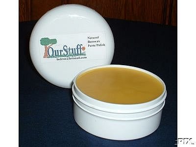 ALL NATURAL BEESWAX Paste Polish Bee Wax Wood Furniture 5oz