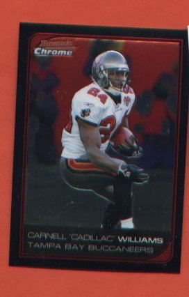 Carnell Cadillac Williams #157 Buccaneers 2006 Bowman Chrome