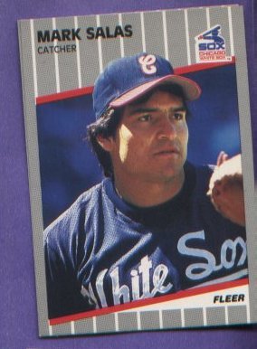 Mark Salas #511 White Sox 1989 Fleer