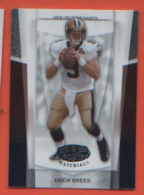 Drew Brees #47 SAINTS 2007 Leaf Certified Materials