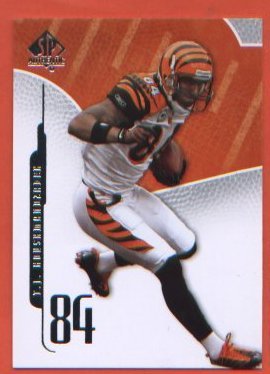 T.J. Housmandzadeh 17 BENGALS 2008 SP Authentic