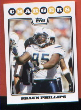 Shaun Phillips #246 CHARGERS 2008 Topps