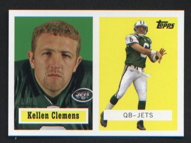 Kellen Clemens 20 of 22 New York Jets 2006 Topps Turn Back the Clock