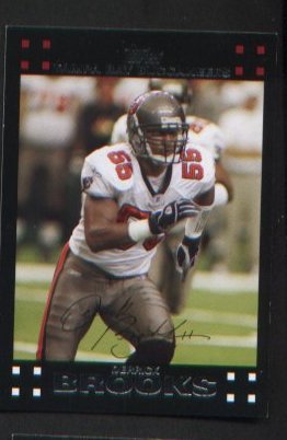 Derrick Brooks #282 Buccaneers 2007 Topps
