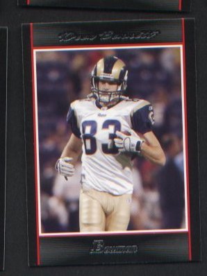Drew Bennett #108 RAMS 2007 Bowman