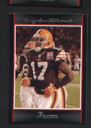 Braylon Edwards #63 BROWNS 2007 Bowman