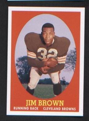 Jim Brown #22 of 22 Cleveland Browns 2007 Topps Turn Back the Clock