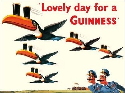 Lovely Day For A Guinness Beer Irish Pub Tin Bar Sign