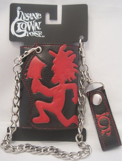 ICP Insane Clown Posse Concert Chain Tri Fold Wallet Hatcheman