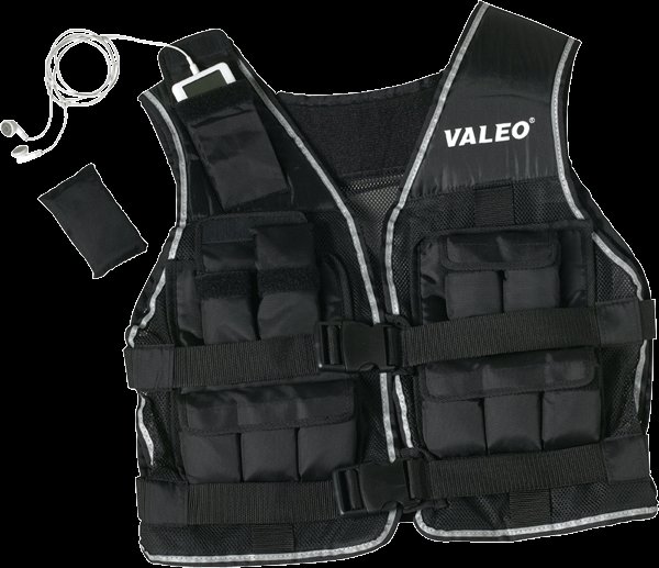 Valeo Weighted Exercise Fitness Workout Weight Vest 20 lbs