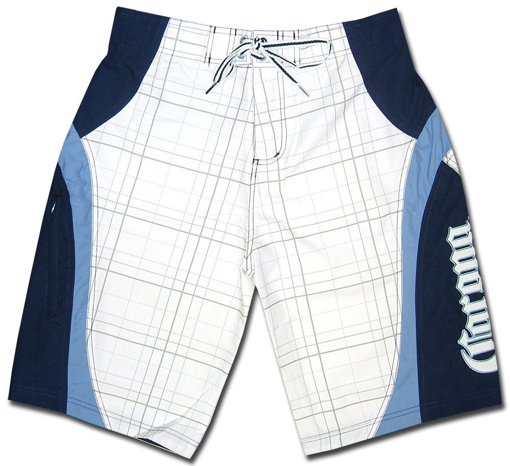Corona Extra Beer Mens Surf Board Shorts Swim Trunks Medium 32 to 34