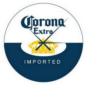 Corona Extra Beer Cerveza Glass Bar Pub Sign Wall Clock