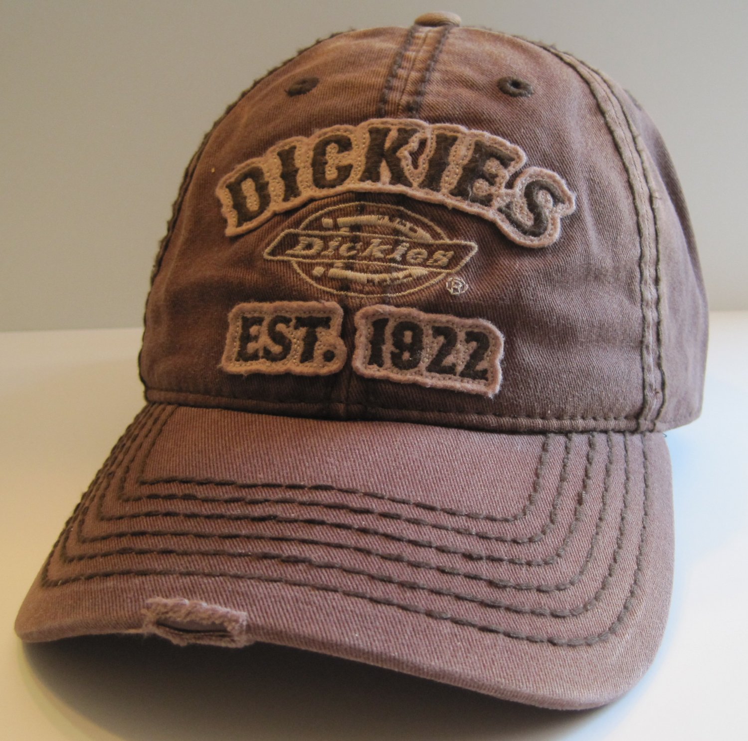 Dickies WorkWear Clothes Baseball Hat Ball Cap Brown