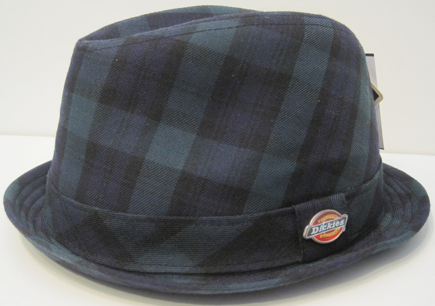 Dickies WorkWear Clothes Flannel Plaid Fedora Hat S/M