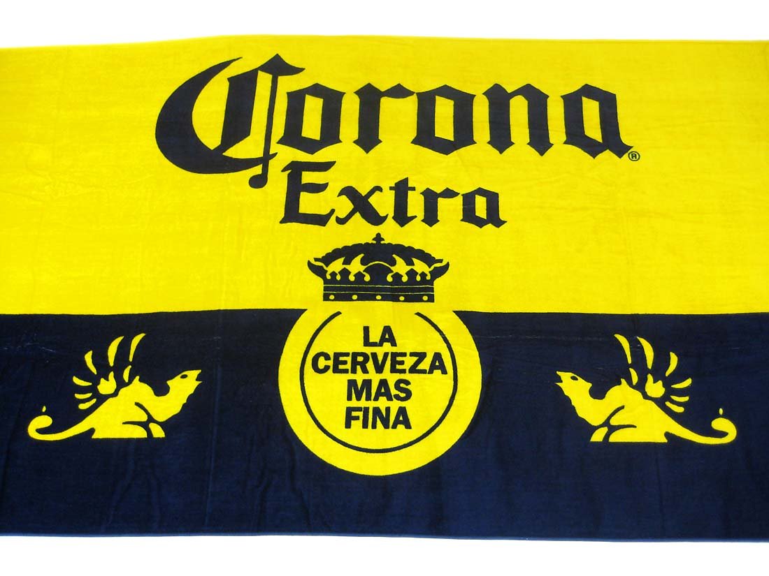 Corona Extra Cerveza Beer Beach Bath Swim Pool Towel