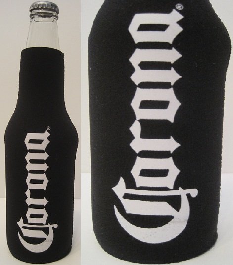 Corona Extra Cerveza Beer Bottle Party Cooler Koozie Insulator