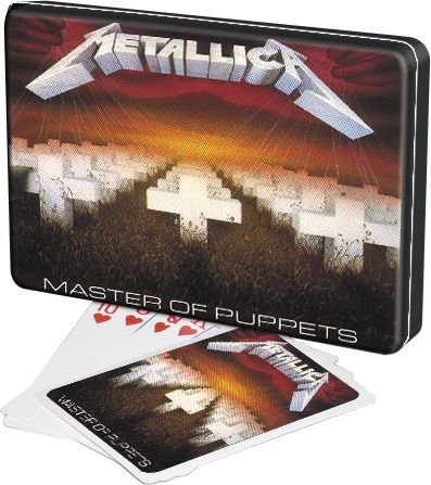 Metallica Rock Band Concert Master of Puppets Poker Playing Cards 2 Decks