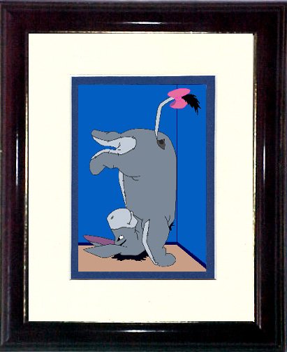 Eeyore's Headstand #A126