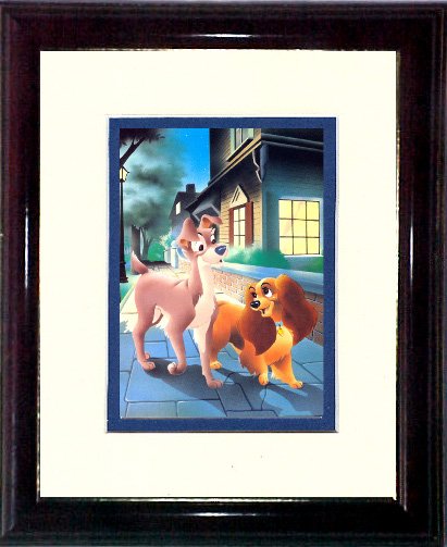 Lady and The Tramp walk Home #A179