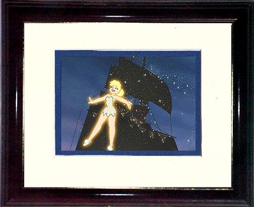 Tinkerbell with Hook's ship #A336