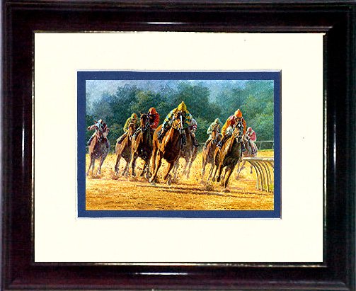 TURING FOR HOME - HORSE RACING #A623