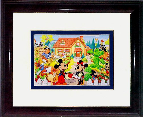 Mickey and Minnie's Garden #A668