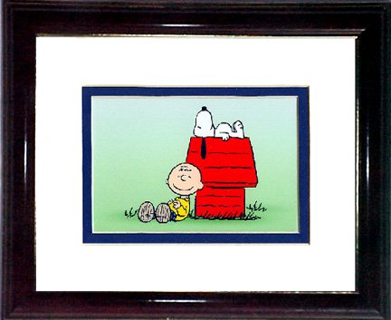 Snoopy and Charlie Brown A692